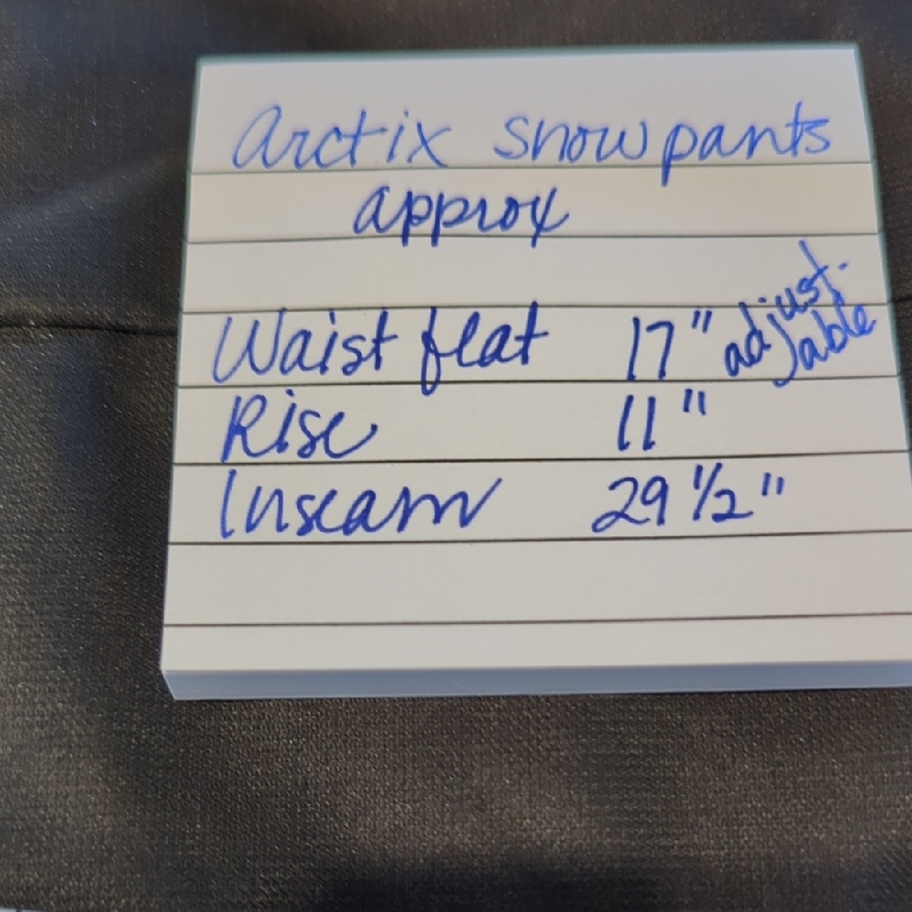 Arctix Black Women's Insulated Snow Pants - Picture 11 of 16